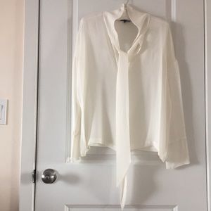 Theory silk blouse